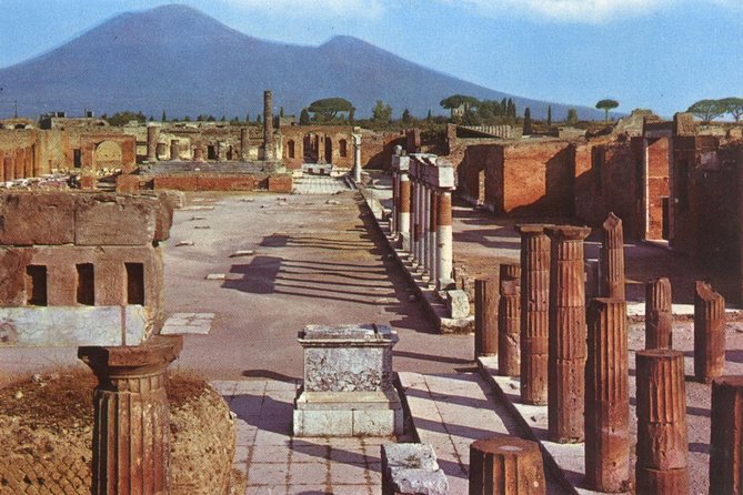 Explore Pompeii Half Day Highlights Tour with Pickup from Naples - Skip-the-line entry and a guided “hits tour” inside Pompeii