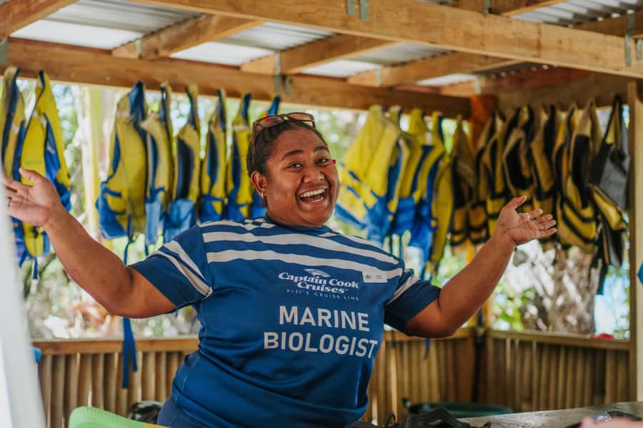 Fiji: Captain Cook Cruises - Island & Reef Day Trip - Snorkeling and Reef Viewing: Marine Biologists and Practical Water Time