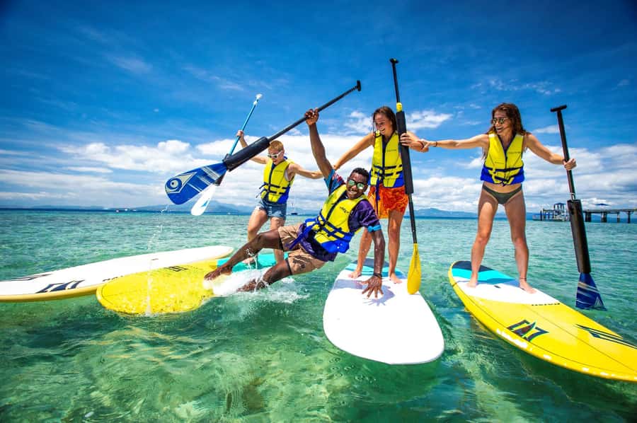 Fiji: Malamala Beach Club Half-Day Trip - White-sand beaches and the infinity pool routine