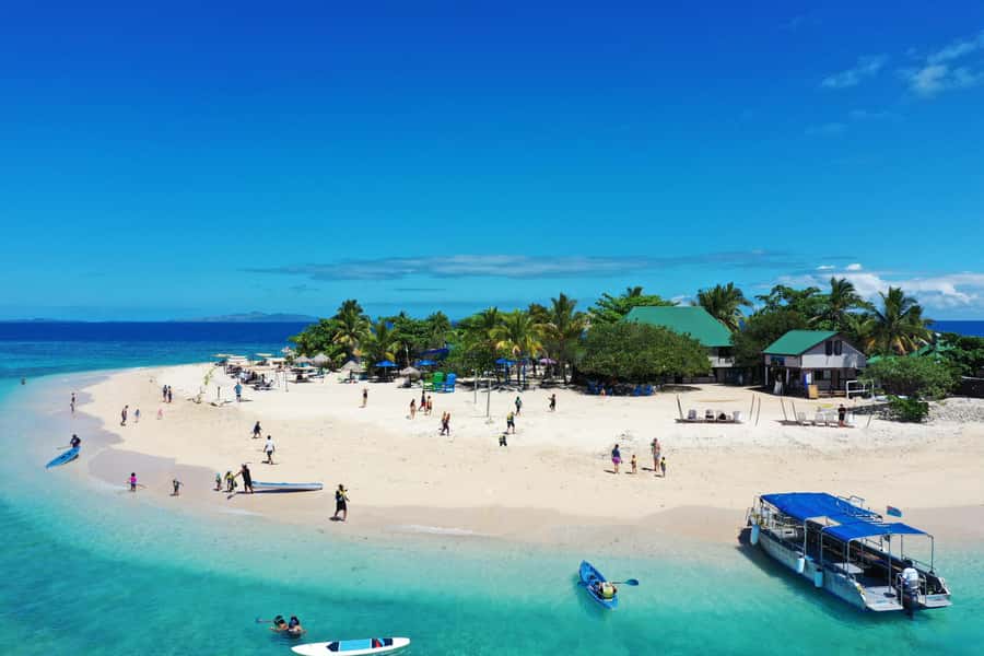Fiji: South Sea Island Half-Day Trip with Lunch - Crystal water time: snorkeling, swimming, and kayaks