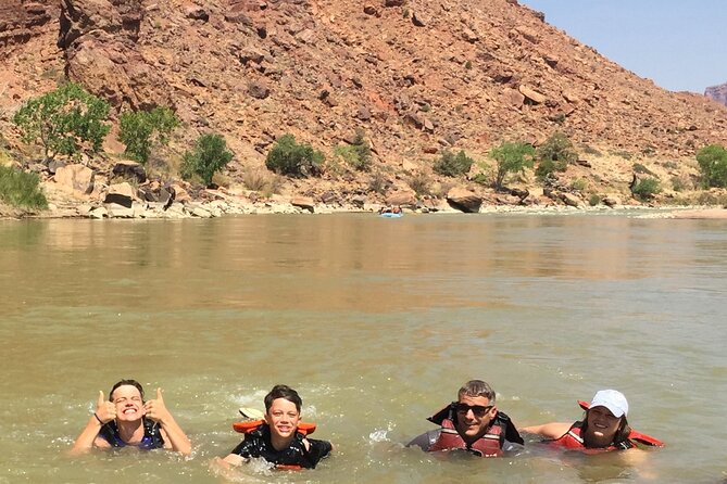 Fisher Towers Rafting Full-Day Trip from Moab - The swim-and-photo game: how the gear helps