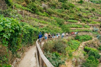 Florence: Cinque Terre Day Trip with Optional Hiking or Pisa - Manarola’s Vineyard Walk and First Sea Views