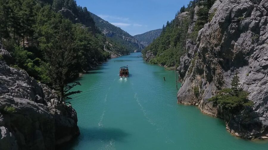From Alanya: Green Canyon Day Trip with Lunch and Boat Ride - Green Canyon boat trip: turquoise water, swim stops, and what to expect on board