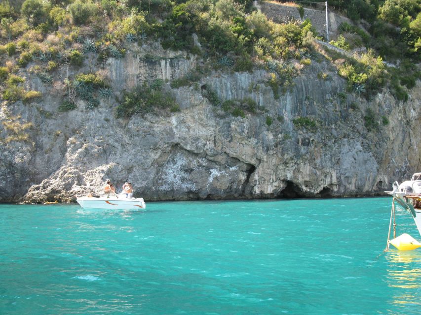 From Amalfi: Day Trip to Capri Private Boat Tour with Drinks - Marina Piccola and Marina Grande, Plus Time on Foot If You Want It