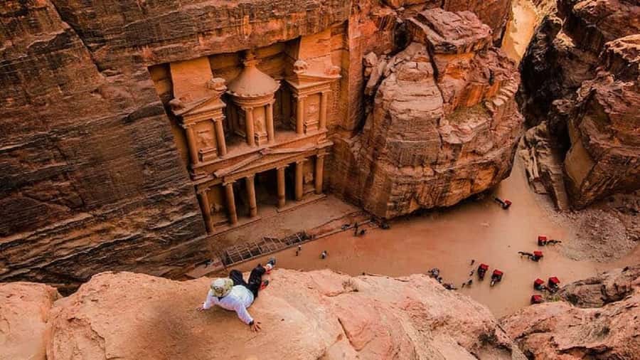 From Amman: Petra, Wadi Rum, and Dead Sea Private 2-Day Trip - Jeep safari and camel rides: how you’ll move through Wadi Rum