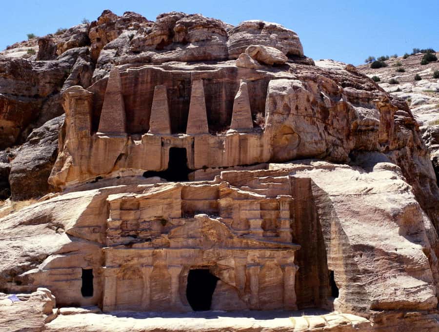 From Amman: Private Day Trip to Petra with Pickup - High Place of Sacrifice: the climb that turns views into a memory