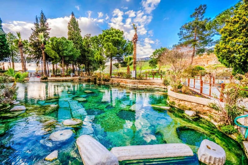 From Antalya/Kemer: Pamukkale & Hierapolis Day Trip w/Meals - Pamukkale hot springs: your 3 hours of choice