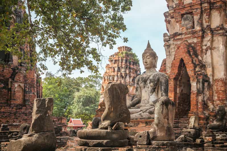 From Bangkok: Ayutthaya & Ayothaya Floating Market Day Trip - Ayothaya Floating Market Replica: Lunch, Shopping, and the Reality Check