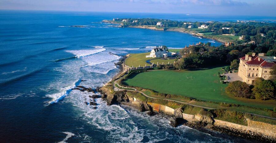 From Boston: Newport Mansions Full-Day Trip - The Newport mini-coach loop: JFK-linked St. Mary’s and quick context fast