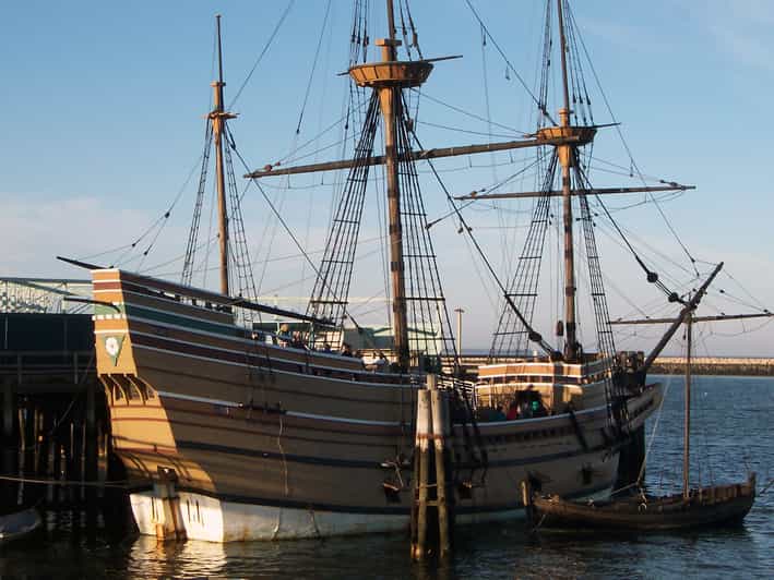 From Boston: Quincy, Plymouth, and Mayflower II Day Trip - Rolling into Plymouth: from waterfront towns to Plymouth Rock