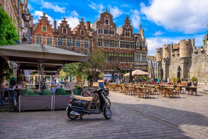 From Brussels: Day Trip to Ghent with Atomium - Walking Past Castles, Guild Halls, and Cathedral Stone