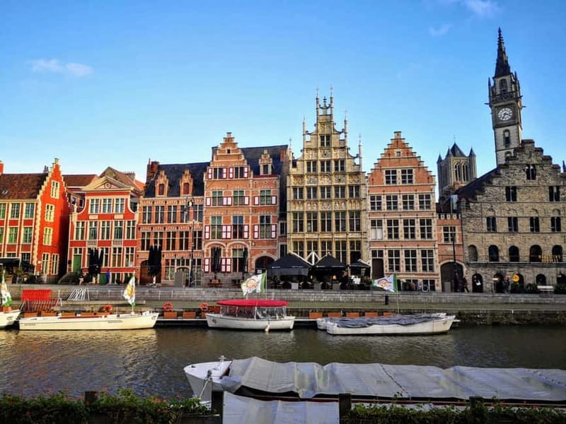 From Brussels: Day Trip to Ghent with Atomium in English - Gravensteen castle and Patershol: medieval streets you can actually feel