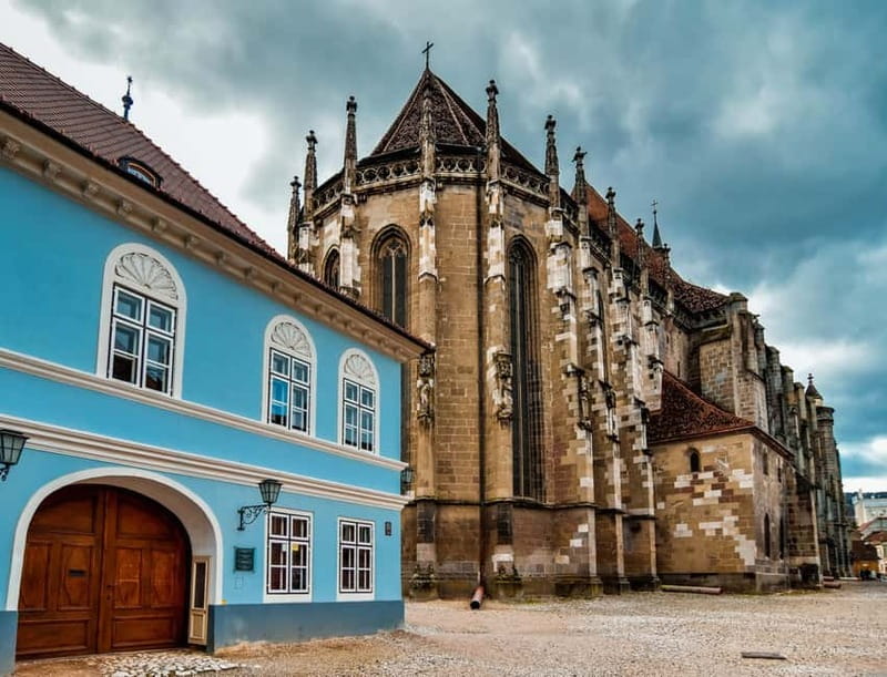 From Bucharest: Peles Castle, Brasov & Bran Castle Day Trip - Brașov Old Town walk: where your day becomes real city life