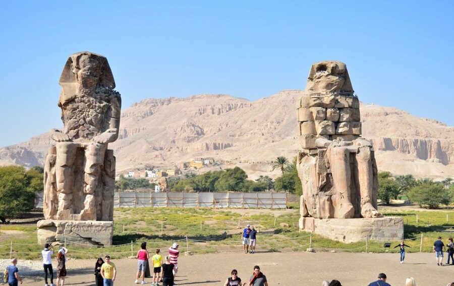 From Cairo: Small-Group Day Trip to Luxor by Plane - Colossi of Memnon: The Amenhotep III Guardians (If Included)