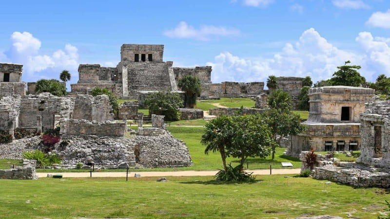 From Cancun: Day Trip to Tulum, Cenote & Playa del Carmen - From Cancun pickup to Tulum: why this route works