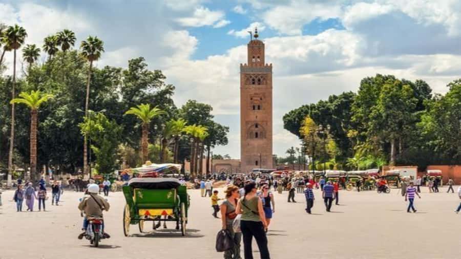 From Casablanca: Day Trip to Marrakech with Camel Ride - Bahia Palace + Secret Garden: Courtyards, Details, and Extra Tickets