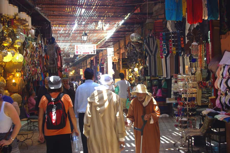 From Casablanca: Marrakech Guided Day Trip with Camel Ride - Bahia Palace: Gardens and Tilework in a Real Royal Mood