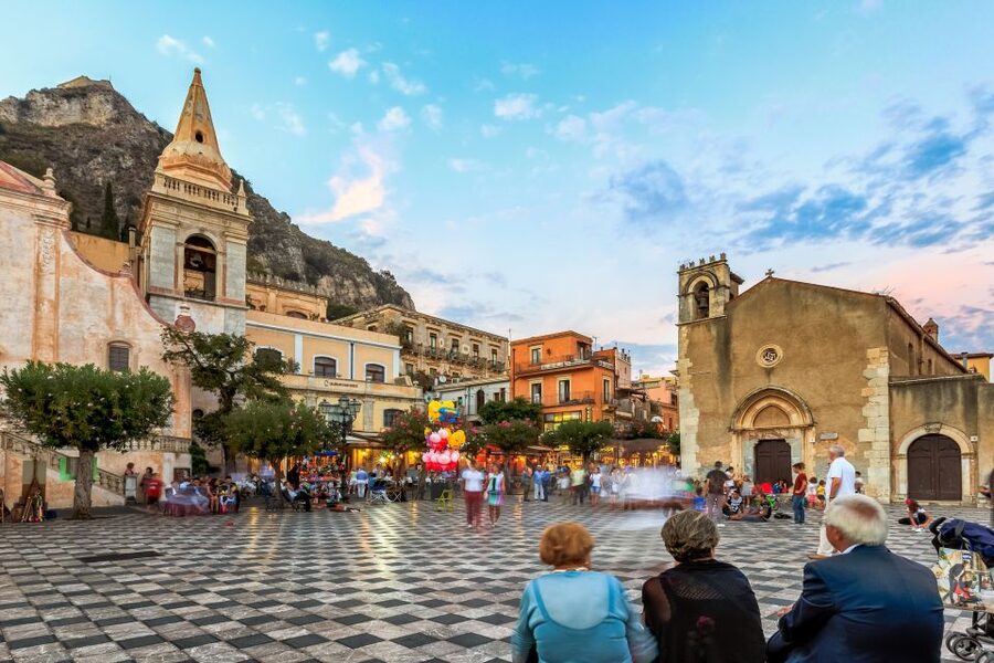 From Catania: Taormina, Isola Bella, and Castelmola Day Trip - Isola Bella Bay: the swim option comes with stair work
