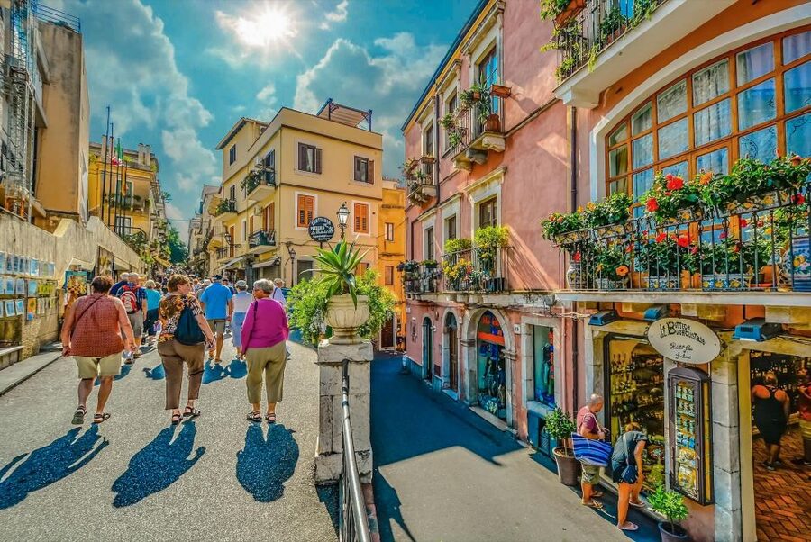 From Cefalù: Day Trip to Mount Etna and Taormina - Taormina free time: terraces, alleys, and a theater you can spot from everywhere