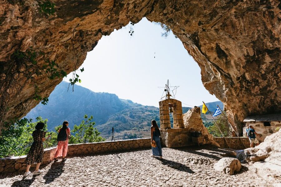 From Chania: Day Trip to Elafonisi Island Pink Sand Beach - Elos Village Stop: Chestnut Country for Coffee and Lunch