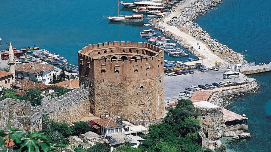 From city of Side: Guided Day Trip to Alanya City - Panoramic Harbor Boat Trip: The Easiest Big View