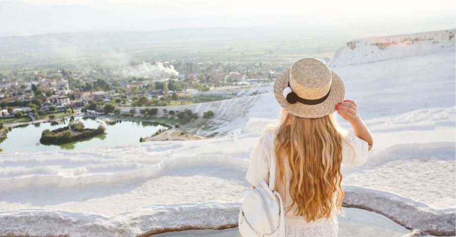 From City of Side: Pamukkale & Hierapolis Day Trip w/ Lunch - Hierapolis: the Roman city you can actually walk through