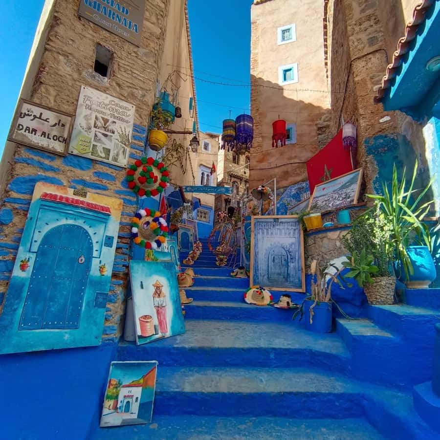 From Fez : Memorable Day Trip to Chefchaouen the Blue City - The Panoramic Look Before Bab Sour Drop-Off