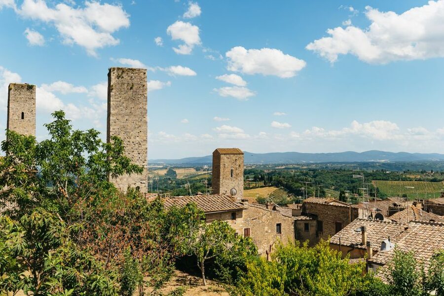 From Florence: Siena, San Gimignano, Pisa & Lunch at Winery - Chianti Winery Lunch and Wine Tasting With a View