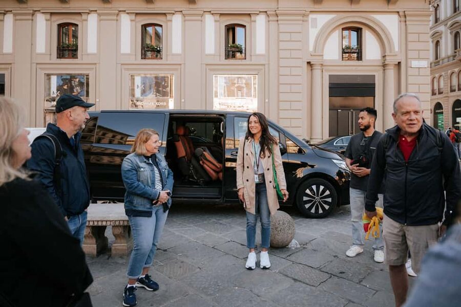 From Florence: Ultimate Tuscany Day Trip with Wine & Lunch - Walking, timing, and logistics you should know upfront