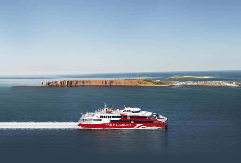 From Hamburg, Brunsbüttel or Cuxhaven: Day Trip to Helgoland - Heligoland: cliffs, dunes, and duty-free shopping time