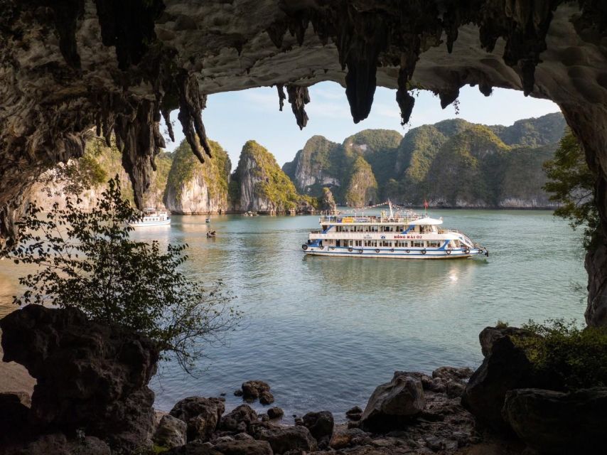 From Hanoi: Halong Bay Deluxe Cruise Day Trip - Cruise views: the limestone maze you’ll keep pointing at