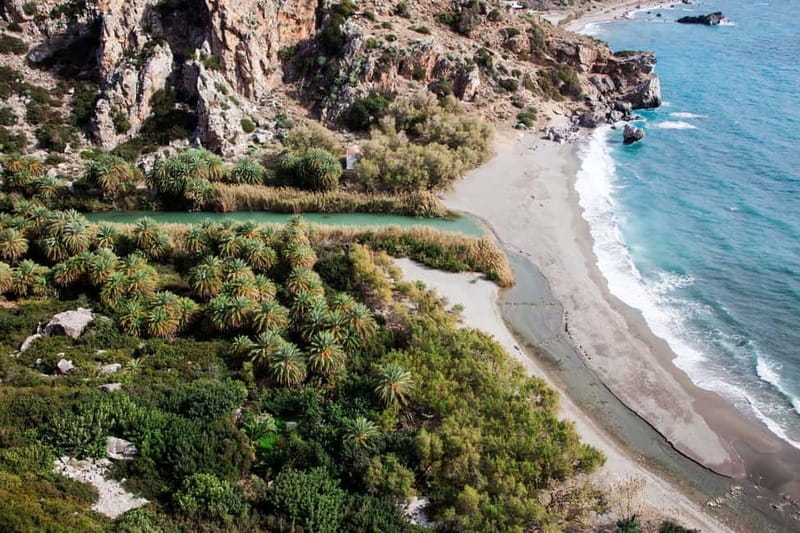 From Herakleion: Day Trip to Preveli Beach and Kourtaliotiko - Preveli Beach: The Best Part of the Day Starts with Four Hours of Water Time