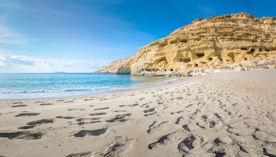 From Heraklion: Day Trip to Matala Hippie Beach and Caves - Matala Caves: Roman tombs, steep steps, and the comfort check