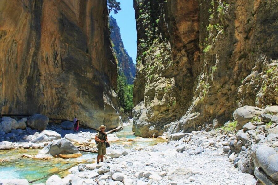 From Heraklion: Samaria Gorge & Agia Roumeli Hiking Day Trip - Inside Samaria Gorge: What the 16 km Downhill Really Feels Like