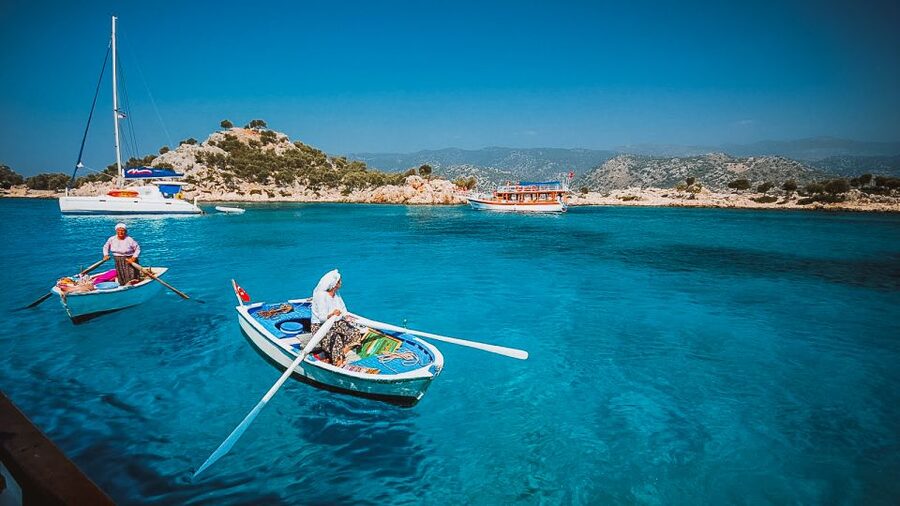 From Kas: Day Trip to Kekova Island - The Boat Experience: Crew Info, Small-Group Feel, and Comfort