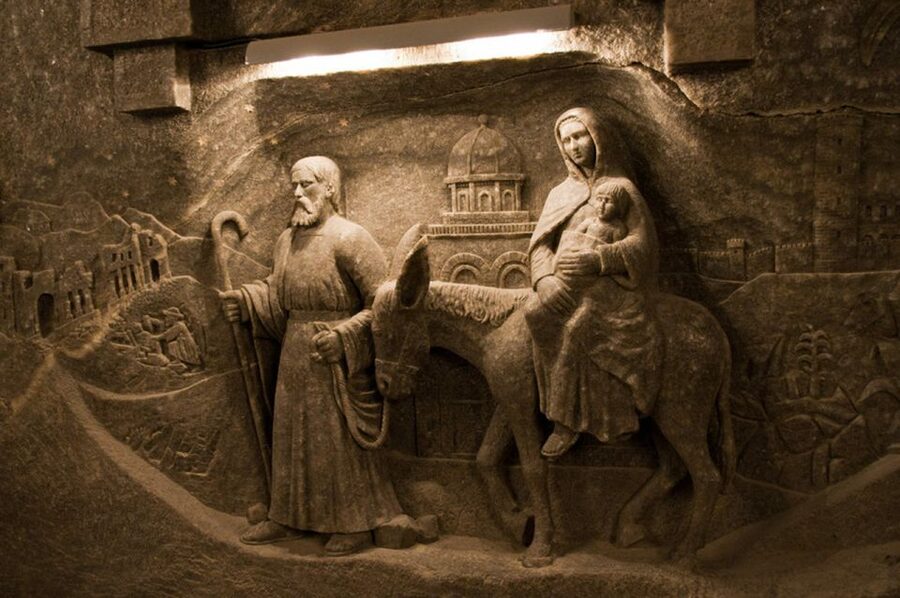 From Krakow: Wieliczka Salt Mine Half-Day Trip with Pickup - Salt Chapels and Miner-Created Sculptures