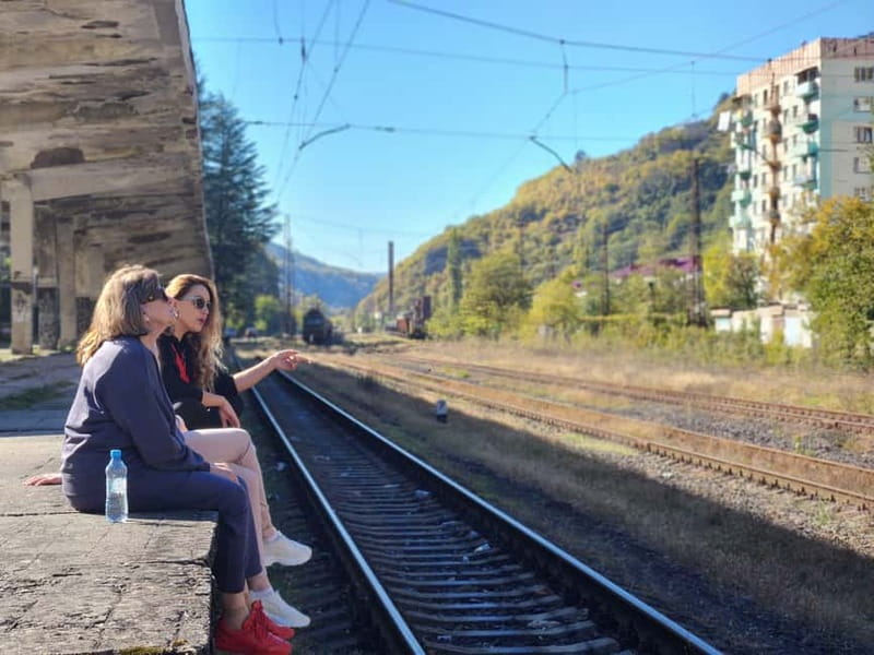 From Kutaisi: Chiatura Day Trip with Katskhi Pillar and More - Railway station and the theatre: seeing Chiatura’s layers