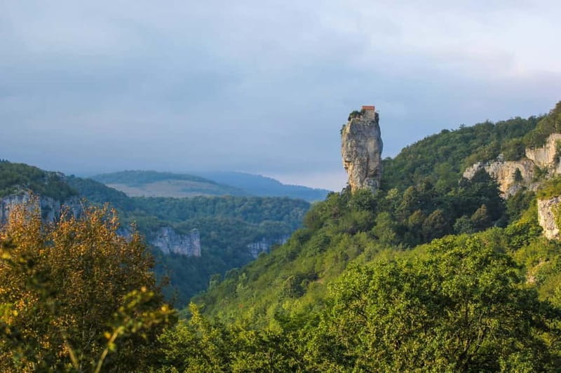 From Kutaisi: Chiatura Day Trip with Katskhi Pillar and More - Katskhi Pillar: the church on a rock moment