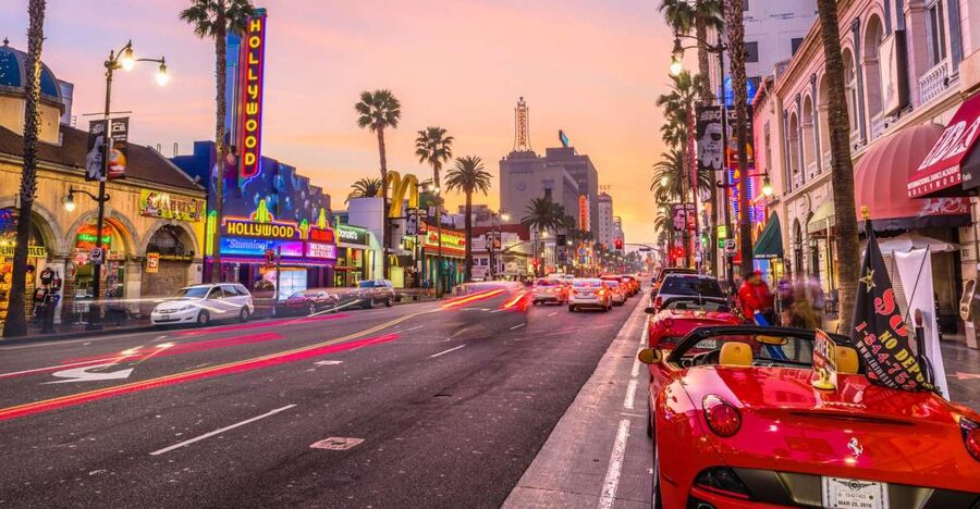From Las Vegas: VIP Los Angeles/Hollywood Day Trip - From Vegas pickup to a smooth ride in a Mercedes-Benz