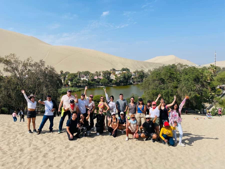 From Lima: Day Trip to Paracas, Ica & Oasis Huacachina - El Candelabro: the sand figure story you’ll hear out at the islands