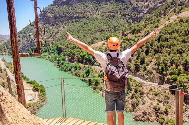 From Málaga: Caminito del Rey Day Trip & Guided Tour - Gaitanes Gorge walking time, distance, and pacing that feels human