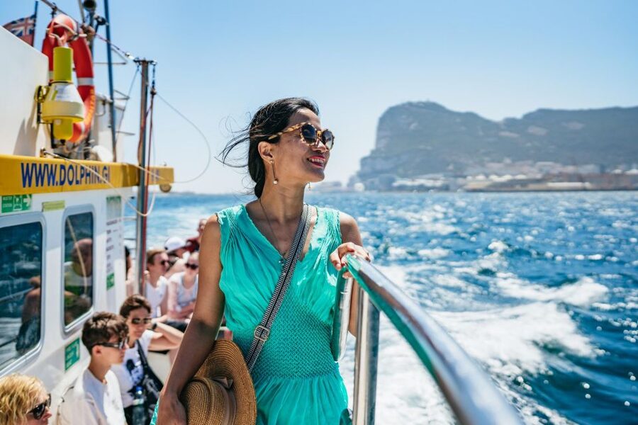 From Malaga: Day trip to Gibraltar and Dolphin Boat Tour - Dolphin watching in the wild: what spotting can actually feel like