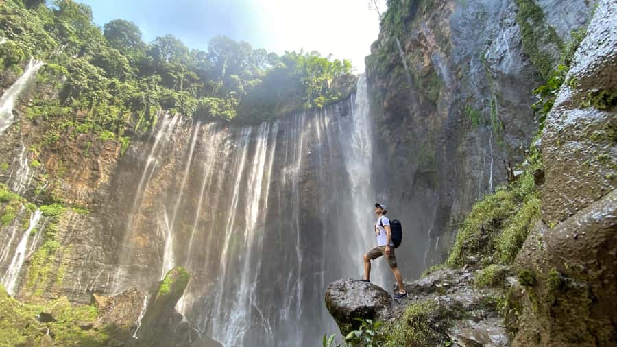 From Malang: Tumpak Sewu Waterfall Day Trip (Sharing) - Goa Tetes Cave Add-On: Another Soak with Some Climbing