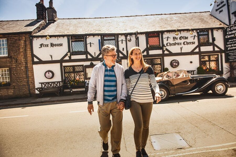 From Manchester: Derbyshire and Peak District Day Trip - Eyam and the Plague: a history stop that lands