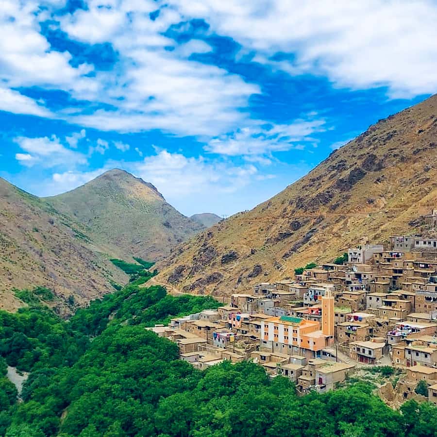 From Marrakech: Atlas Mountains and Berber Village Day Trip - Tizi nTamatert and the Valley Views: Where Terraces Make Sense