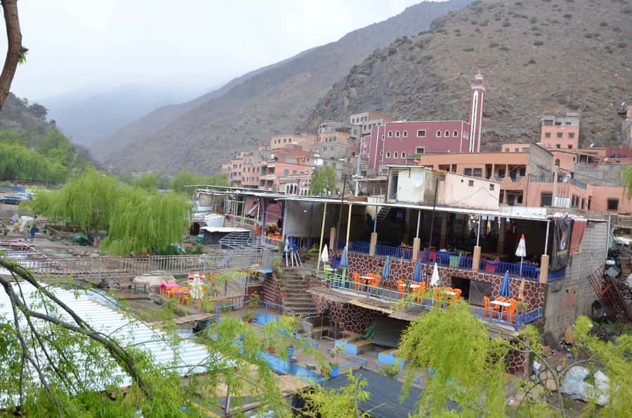 From Marrakech: Ourika Valley Day Trip with Lunch - Berber villages and homes: mint tea lunch the practical way