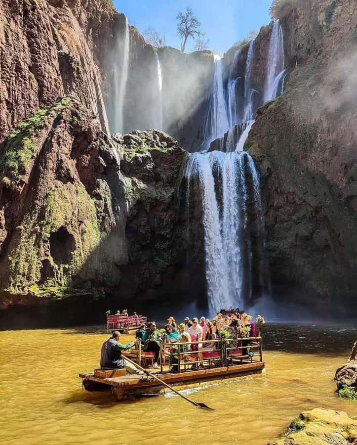 From Marrakech:Ouzoud Waterfalls Day Trip with Boat Tour - Entering the Waterfall Area: 110 Meters, Plus a Walk That Counts
