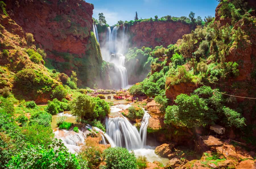 From Marrakech:Ouzoud Waterfalls Day Trip with Boat Tour - The Boat Ride Under the Falls: The Main Event