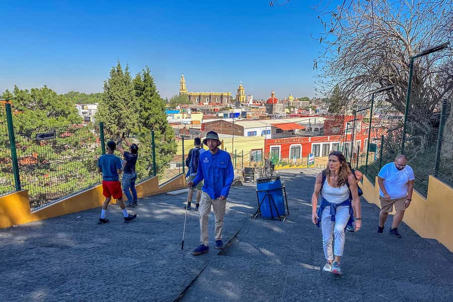 From Mexico City: Puebla, Cholula and Tonantzintla Day Trip - Cholula’s Great Pyramid: Quetzalcoatl, legends, and a church on top