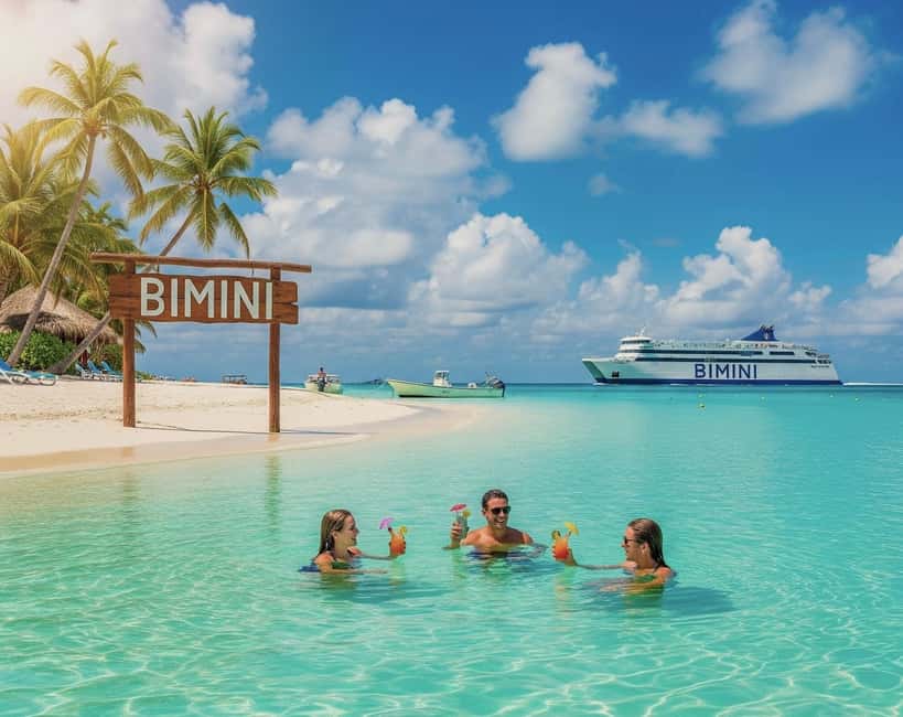 From Miami: Bimini or Grand Bahama Day Trip by Ferry - Choosing Between Bimini and Grand Bahama Island